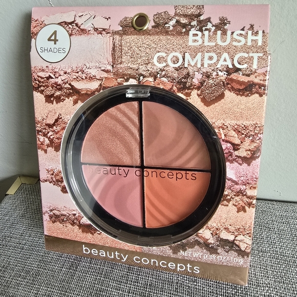 Beauty Concepts 4 Shades Blush Compact - Picture 1 of 2